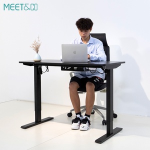 Modern Ergonomic <b>Electric</b> Height Adjustable Convertible & Extendable Executive Office <b>Desk</b> Factory Direct - Product Image 2