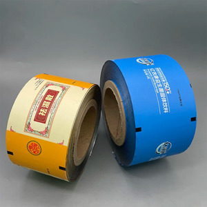 <span class=keywords><strong>Film</strong></span> plastique étanche à l'humidité de qualité alimentaire à haute barrière pour les rouleaux de Sachet d'emballage de lait de collation de nourriture pour animaux de compagnie humide avec sacs Ziplock - Product Image 3