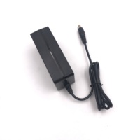 Adaptateur secteur universel DC de bureau CE CB GSE 12V 12.6V 24V Câble de 1.5m Prise C8/C14 Sortie 3A/4A/5A PC