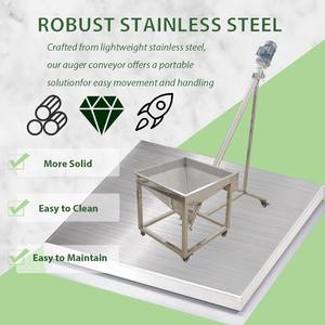 Fbd Mobiele Food Grade Hopper Automatische Draagbare Voedselschroef Transportband Feeder - Product Image 3