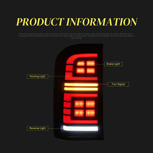 Feux arrière LED MCCAR 2005 pour Patrol Y61, modèles 1999-2005, état neuf, tension 12V, ajustement universel - Product Image 3