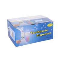 Porte-brosse à dents accessoires de salle de bain pp porte-brosse à dents design distributeur avec porte-brosse à dents pour dentifrice