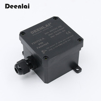 Boîtier de jonction étanche IP68 personnalisé FSH714-A-1P pour l'extérieur, étui résistant à l'eau pour interrupteur intelligent