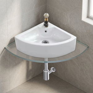 Decorative Retro Designer Ceramic Wash Basin <b>Table</b> Top for Hotel Bathroom Kitchen Sanitary Wares Porcelain Lavabo - Product Image 2