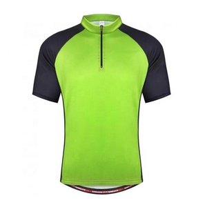 Maillot de cyclisme pour hommes, manches courtes, blanc, bleu sarcelle, fermeture éclair complète, vêtements de vélo de route, respirant, séchage rapide - Product Image 6