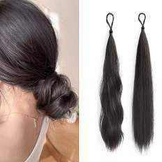 Paquets de cheveux en queue de cheval à coller naturels de haute qualité pour femmes avec articles à bande haute - Product Image 1