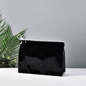 Nouvelle Pochette de Maquillage Transparente en PVC Écologique Personnalisée 2024, Couleur Violet, Imperméable, pour Voyage, Cosmétiques, Cadeau - Product Image 4