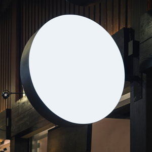 Módulo personalizable Diseño de luz LED Caja de luz circular Pantalla exterior Caja de luz Publicidad para frente de tienda - Product Image 1