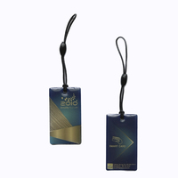2024 WeiTai EM4305 NFC Epoksi Akıllı Etiket Çift Taraflı Mini RFID Su Geçirmez Üyelik Kartı