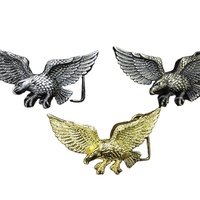 Boucle de ceinture en alliage de Zinc, haute qualité, personnalisé, mode aigle, boucle de haute qualité, pas cher, personnalisé