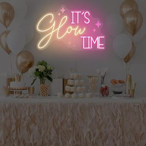 Art mural Esthétique Cowgirls Salon de beauté Décor pour fête Célébration Botox Nail Wax Lash Signes électroniques Glow Time Neon Sign - Product Image 2