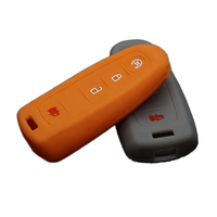 Étui de protection pour clé de voiture en silicone de haute qualité avec logo personnalisé, livré avec sac OPP – Étui premium pour clé Ford