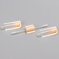 OMI OEM 2-in-1 Doppelseitiger Flüssiger Lidschatten-Eyeliner-Behälter Kunststoffverpackung Applikator-Tube mit Silikonpinsel Lipgloss-Tuben