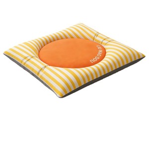 Double-sided cat <b>bed</b>, cat mat, dog cushion, seat cushion, suitable for autumn and winter, all seasons, fresh striped style pet - Product Image 2