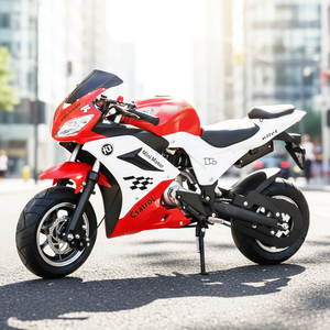 <span class=keywords><strong>Mini</strong></span> <span class=keywords><strong>moto</strong></span> HAYA de haute qualité, <span class=keywords><strong>Pocket</strong></span> Bike 49cc/60cc, 2/4 temps, refroidissement par air, transmission par chaîne, 40-60 km/h, démarrage manuel - Product Image 5