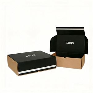 Wholesale Two-Tone Corrugated <b>Paper</b> Mailer Box With Self-Seal Closure Ideal for E-commerce Shipping & Product Packaging - Product Image 1