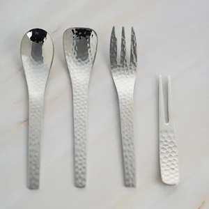 china wholesale 304 cutlery set price unique design 18/10 stainless steel