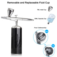 Mini compresseur d'air de haute qualité, rechargeable par USB, aérographe professionnel, voyagez partout pour la peinture