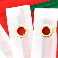 Drapeau palestinien de la liberté en polyester premium avec œillets, 90 x 150 cm (5 pi x 3 pi), vente directe d'usine, vente en gros, personnalisable