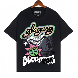 Vêtements pour hommes en gros, t-shirts à manches courtes Glo <span class=keywords><strong>Gang</strong></span> Boyz Worldwide, imprimés American High Street, t-shirts pour hommes - Product Image 4