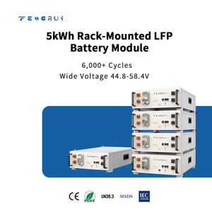 แบตเตอรี่แบบติดตั้งบนแร็ค FJ48100 มาตรฐาน ความจุ 5.22 กิโลวัตต์ชั่วโมง รองรับการใช้งานมากกว่า 6000 รอบการใช้งาน รองรับการคายประจุได้ลึกถึง 90% ขายส่ง - Product Image 1