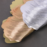 Vente en gros de napperons en PVC estampés à chaud tapis de table à manger isolés pour hôtel restaurants maison napperons Western avec étamines florales