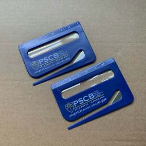 Plastic <b>Letter</b> Opener/<b>Envelope</b> Slitter Customized Colors 7*5.3*0.3CM - Product Image 6