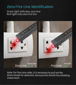 JIMIHOME JM-G2704 détecteur d'électricité sans fil <span class=keywords><strong>stylo</strong></span> de test électrique sans contrat - Product Image 2
