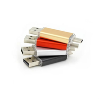 Clés USB 3.0 OTG Type C double connecteur en gros, de 8 Go à 64 Go, en plastique, pour transfert de données sur téléphone Android et PC