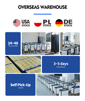 Batterie lithium haute capacité Lifepo4 51.2 V 1000Ah 900ah 600ah 314ah 15kWH 32kWh 46kwh Lifepo4 48v pour stockage domestique, en stock en Europe