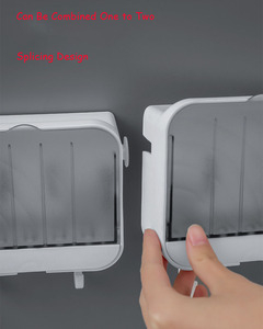 Sanga 2022 Low Price Soap Packaging Boxes Custom Logo Bathroom Plain Wall- Mounted Case Soap Box Holder - Product Image 6