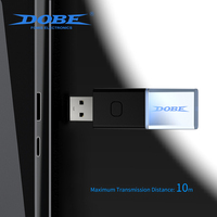 Receptor Inalámbrico Original DOBE de 2.4G Compatible con Controles de PS4, PS5, Xbox One S, Switch Pro, para Switch, PC, Steam, Android TV Box