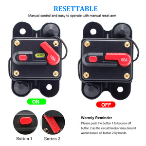 Disjoncteurs 30A 40A 50A 60A 80A 100A 125A 150A 200A 250A 300A avec couvercle Amp Breaker Réinitialisation manuelle - Product Image 4