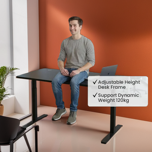 Escritorio de motor dual resistente Ajuste de 2 etapas para un rendimiento confiable y comodidad - Product Image 1