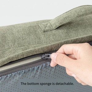 <span class=keywords><strong>2026</strong></span> Luxuriöses Rechteckiges Leinen-Haustierbett Solides Rutschfestes Hunde- & Katzenbett für den Innenbereich - Product Image 6