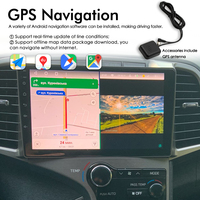 Radio Mobil Android 13 8GB+128GB Kontrol Suara AI Wireless CarPlay untuk Toyota Venza 2008-2016 Pemutar Video Multimedia Stereo GPS