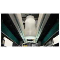 Système d'inspection des bouteilles Système d'inspection avancé de vision optique d'amélioration de la qualité des bouteilles en plastique à haute sensibilité
