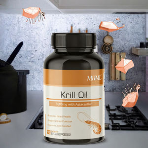 Huile de krill naturelle de haute qualité, <span class=keywords><strong>capsules</strong></span> molles, oméga <span class=keywords><strong>3</strong></span> EPA <span class=keywords><strong>DHA</strong></span>, complément antioxydant, <span class=keywords><strong>90</strong></span> <span class=keywords><strong>capsules</strong></span> molles pour adultes - Product Image 3