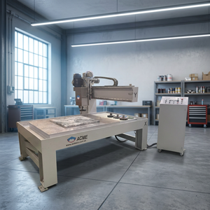 Máquina Pulidora de Piedra CNC de Cabezal Único para Granito, Mármol, Terrazo y Piedra Artificial - Product Image 1