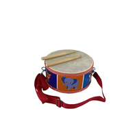 Tambour de marche de dessin animé, instrument de percussion Orff, jouet rythmique pour enfants, vente en gros pour les groupes scolaires