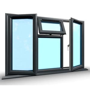 <span class=keywords><strong>Fenêtre</strong></span> en aluminium à double vitrage avec cadre sur mesure, étanche, durable, finition de qualité supérieure, pour projet hôtelier - Product Image 2