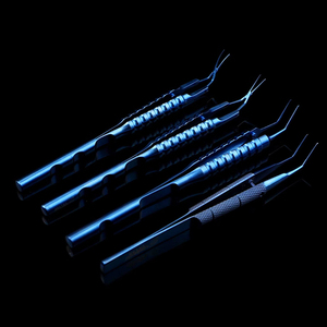 Pinzas de Capsulorrexis Haff, Microinstrumento Quirúrgico Oftálmico, Cirugía Oftálmica Mínimamente Invasiva, Cirugía de <span class=keywords><strong>Cataratas</strong></span> - Product Image 3