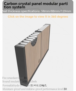 Creativo Modulare Ufficio in Legno Colore Privacy Stanza Partizioni Mobile Ufficio Sistema di Divisori per la Casa Hotel Scuola di Call Center - Product Image 5