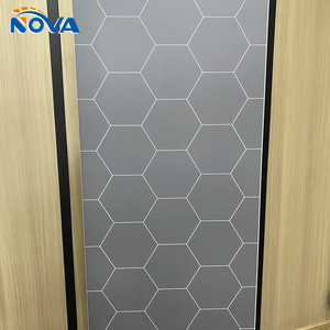 Revêtement mural SPC <span class=keywords><strong>de</strong></span> style hôtelier, imitation <span class=keywords><strong>terrazzo</strong></span>, imperméable, ignifuge, garantie 5 ans, rénovation commerciale moderne pour hôtels - Product Image 2