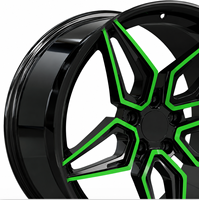 Jantes en alliage d'aluminium forgé professionnelles de 20, 21, 22 et 24 pouces, 2 pièces, déport personnalisé pour M Performance Sport Tuning Hot Wheels