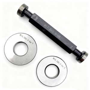 Gra15 उच्च सटीकता 0.01 मिमी 0-100 मिमी अमेरिकन अनफ थ्रेडेड रिंग गेज 1/4 "1 साल की वारंटी - Product Image 2