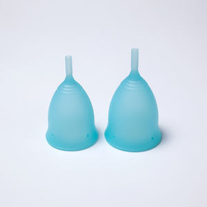 Copas menstruales de silicona orgánica reutilizables de nuevo diseño, <span class=keywords><strong>precio</strong></span> para mujeres - Product Image 5