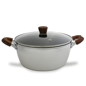 Olla de doble asa, juego de utensilios de cocina antiadherentes de larga duración, perfecto para guisos y cocina diaria - Product Image 1