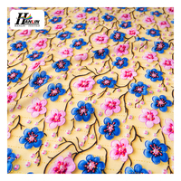 Tissu en rayonne de qualité supérieure, motifs floraux, Challis 30s, 100 % viscose rayonne, tissé imprimé, en promotion