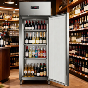 Commercial Upright Refrigerator Stainless Steel Frost Free Digital Control Cooling Display for Kitchen Winery Pharmacy E1R6871N1 - Product Image 4